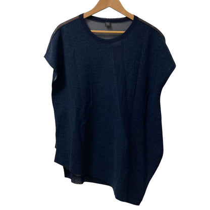 Y's POLYESTER TULLE x WOOL アンバランスTシャツ