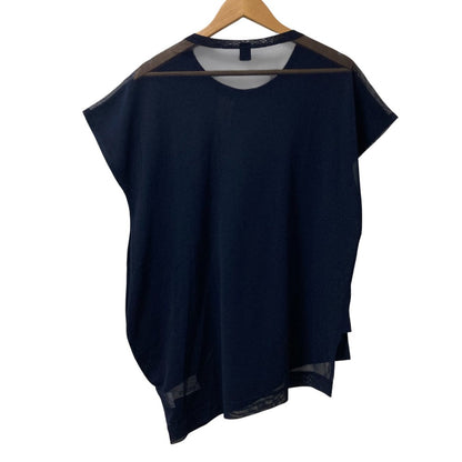 Y's POLYESTER TULLE x WOOL アンバランスTシャツ