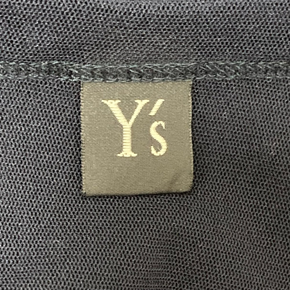 Y's POLYESTER TULLE x WOOL アンバランスTシャツ