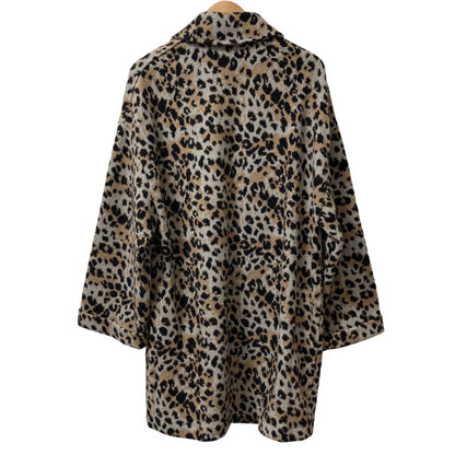 SEMICOUTURE レオパード コットン バルマカーン コート