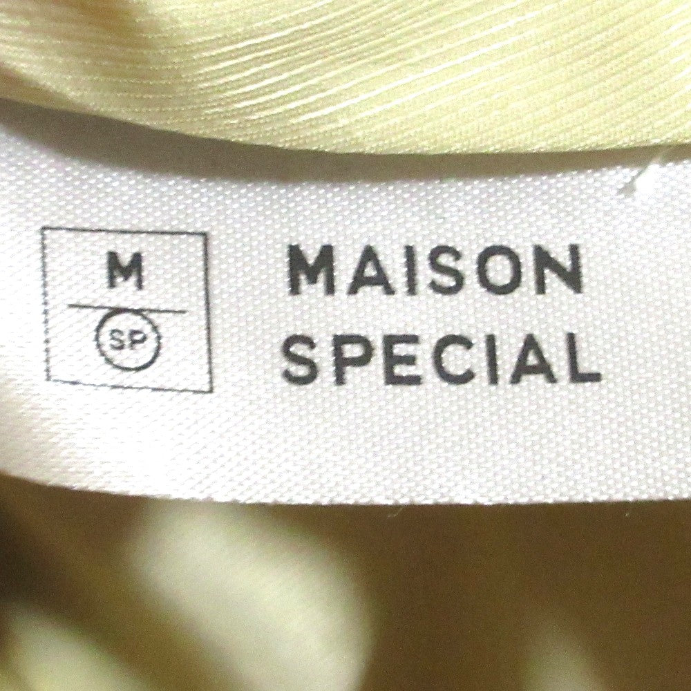 MAISON SPECIAL エコ レザー トレンチ コート