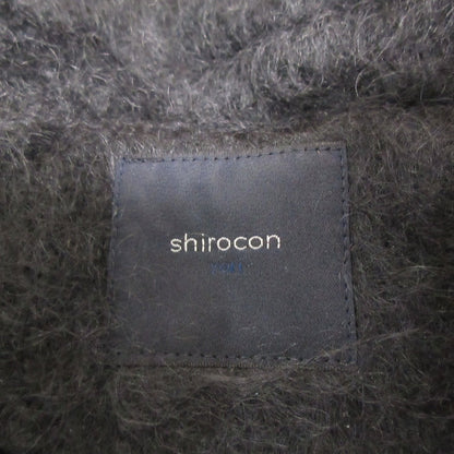 shirocon シャギー ケープ コート