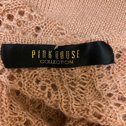 PINK HOUSE COLLECTION フラワーコサージュ カーディガン