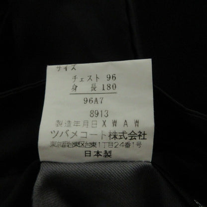 DESARS ツバメ コート カシミヤ ロング シングル カラー コート