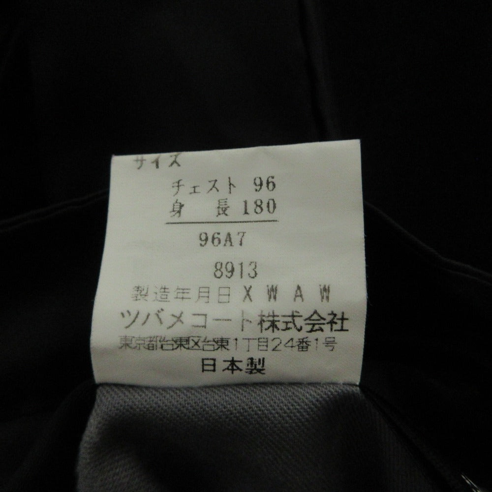 DESARS ツバメ コート カシミヤ ロング シングル カラー コート