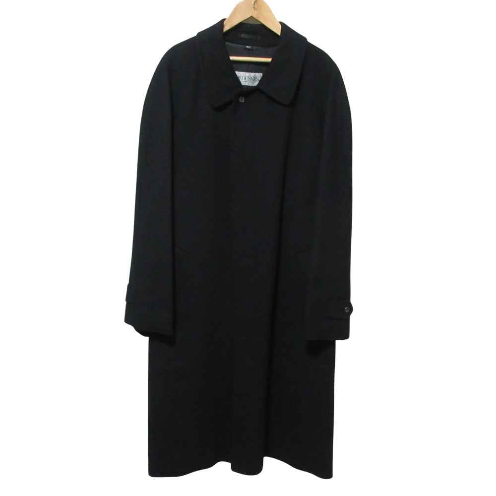 DESARS ツバメ コート カシミヤ ロング シングル カラー コート