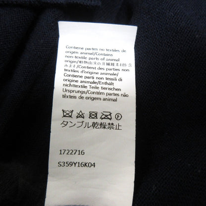 ロエベ アナグラム 刺繍 ウール ニット カーディガン