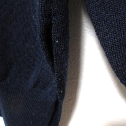 ロエベ アナグラム 刺繍 ウール ニット カーディガン