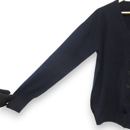 ロエベ アナグラム 刺繍 ウール ニット カーディガン