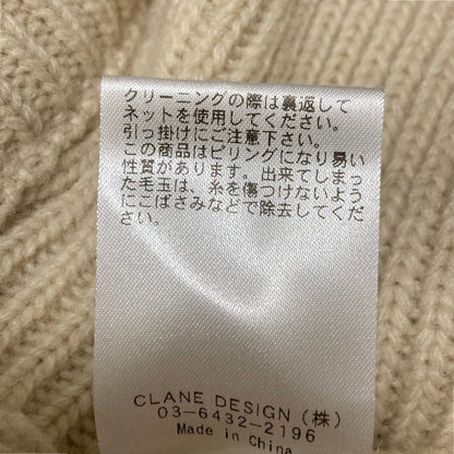 CLANE 2WAY ニット トップ