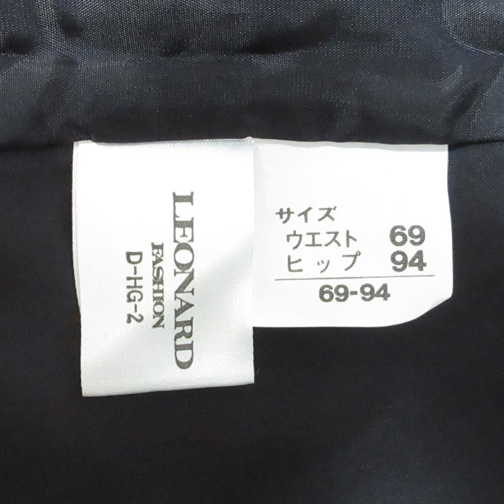 レオナールファッション シルク セットアップ