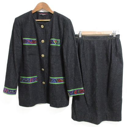 レオナールファッション シルク セットアップ