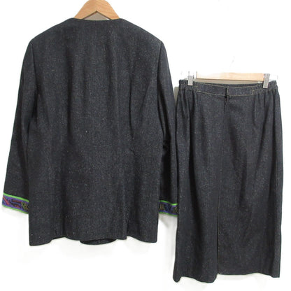レオナールファッション シルク セットアップ