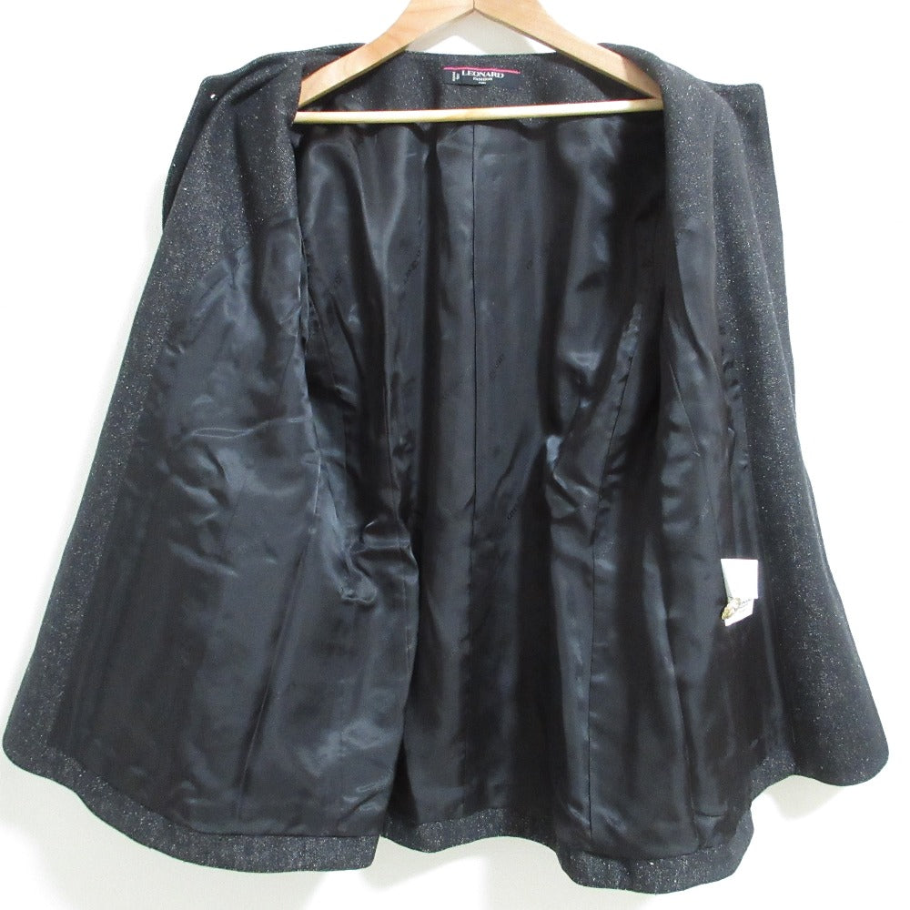 レオナールファッション シルク セットアップ