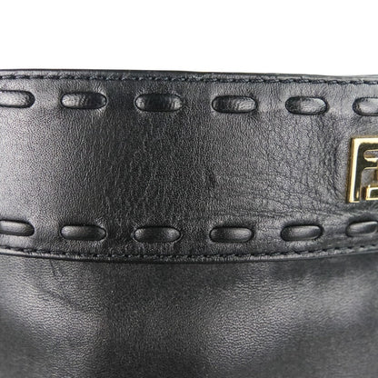 フェンディ ミネルヴァ レザー ロング ブーツ