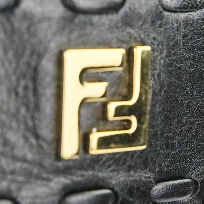 フェンディ ミネルヴァ レザー ロング ブーツ