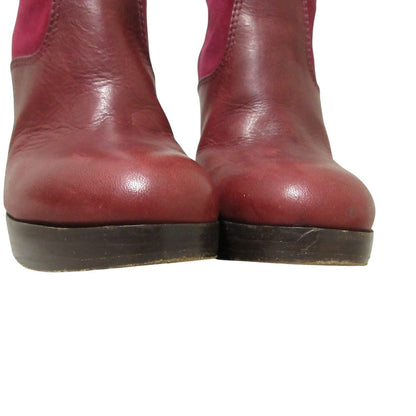 クロエ スエード レザー ロング ブーツ