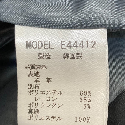 BEATRICE ラム レザー フーディッド ジャケット