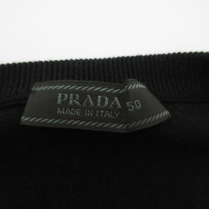 プラダ チェック ジャカード ウール セーター