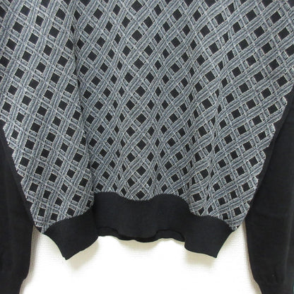 プラダ チェック ジャカード ウール セーター