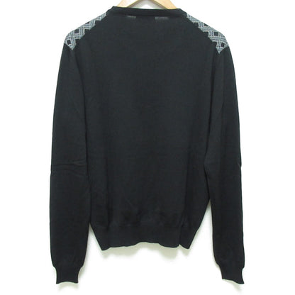 プラダ チェック ジャカード ウール セーター