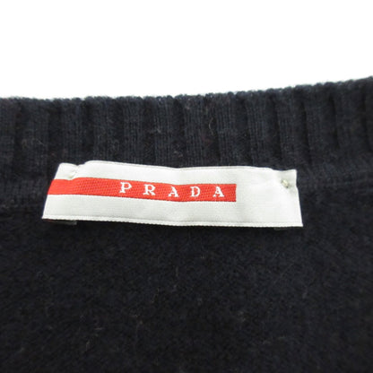 プラダ スポーツ アーガイル ウール ニット セーター