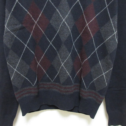 プラダ スポーツ アーガイル ウール ニット セーター