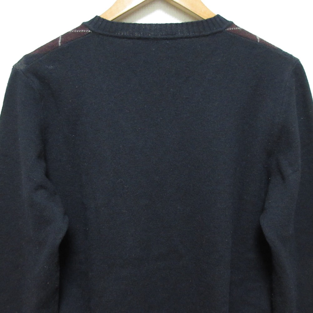 プラダ スポーツ アーガイル ウール ニット セーター