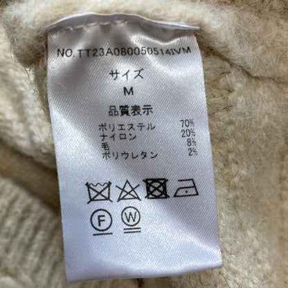 ザトゥー フリンジニットベスト
