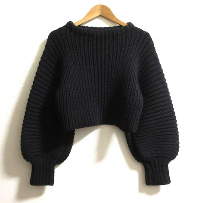 マイディ ハンドメイド ウールプルオーバーニット