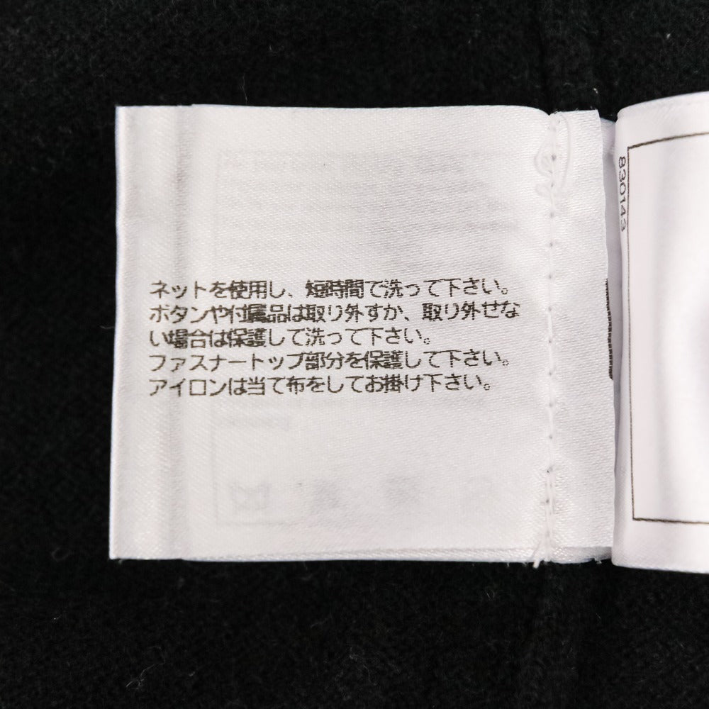 シャネル バイカラー カシミヤ ノースリーブニットベスト