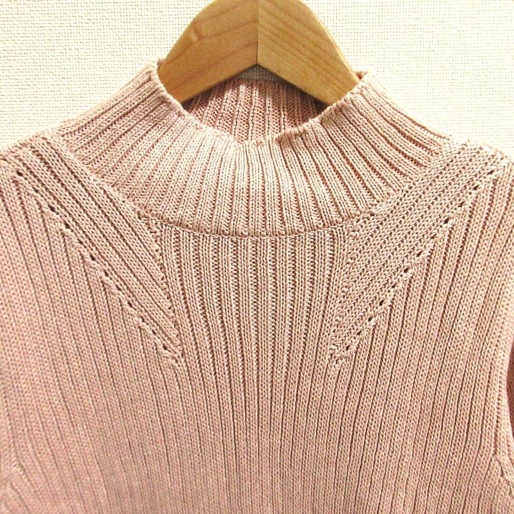 FOXEY ハンモック コットン シルク ニット トップ