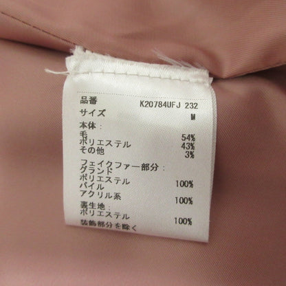 ケイト スペード ニューヨーク フェイク ファー ウール コート