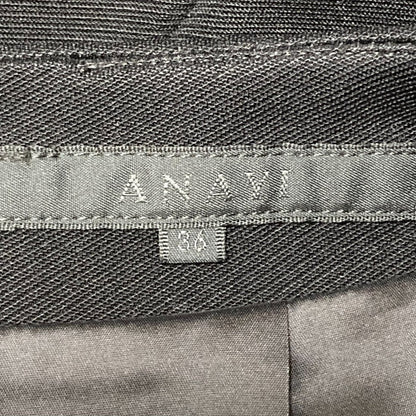 ANAYI ノー カラー ペプラム ジャケット セット アップ