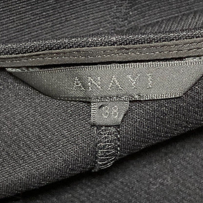 ANAYI ノー カラー ペプラム ジャケット セット アップ