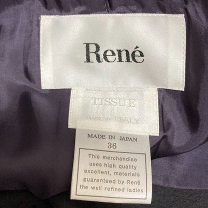 Rene アンゴラ ウール コート