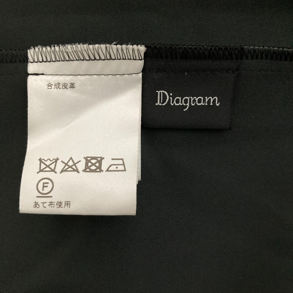 Diagram エコ レザー ロング スカート