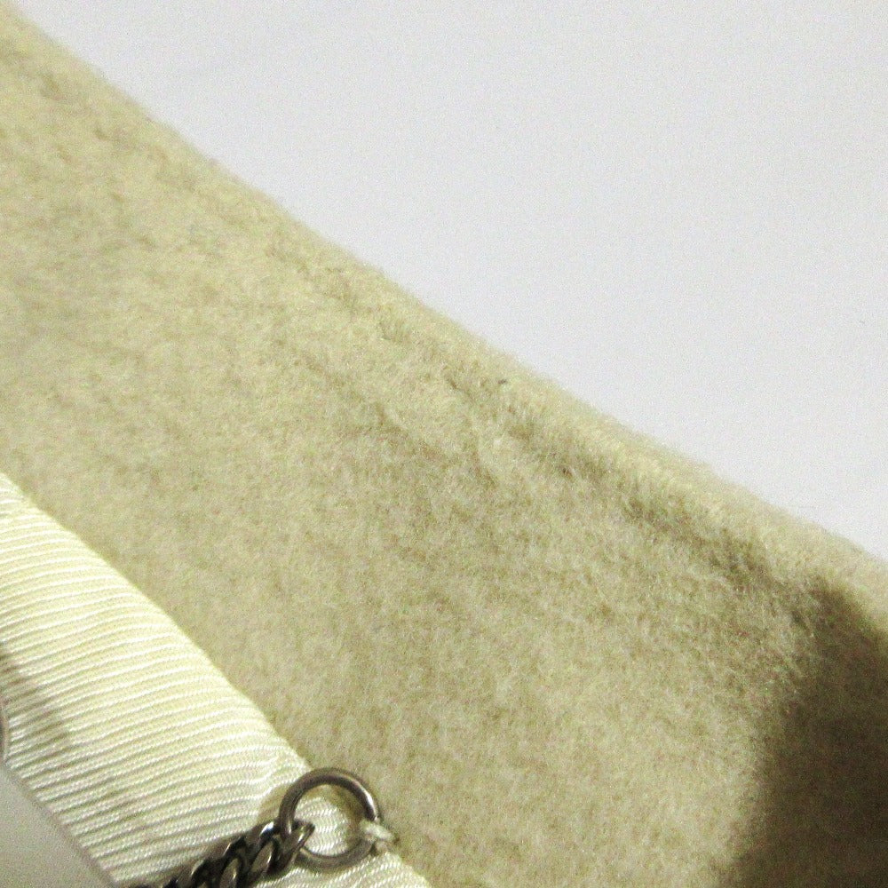 ステラ マッカートニー ウール カシミヤ ノーカラー ジャケット