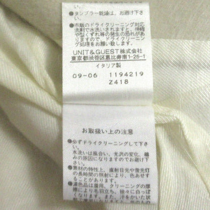 ステラ マッカートニー ウール カシミヤ ノーカラー ジャケット