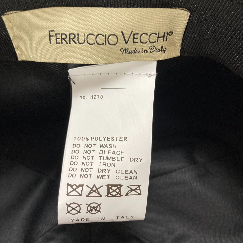 FERRUCCIO VECCHI ヌバック スエード キャップ