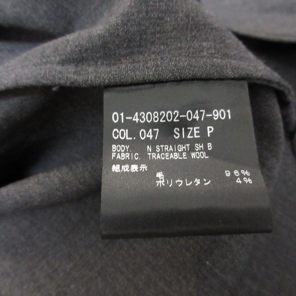 セオリー トレーサブル ウール N ストレート シャツ