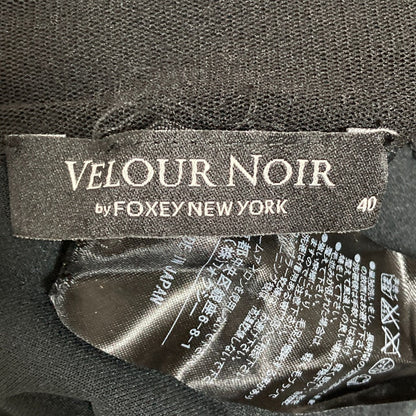 VELOUR NOIR by FOXEY NEW YORK サントレノ ベロアジャケット