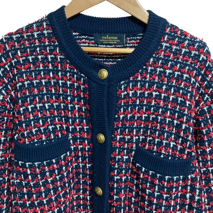ジャーナルスタンダード レリューム TWEEDYニットジャケット
