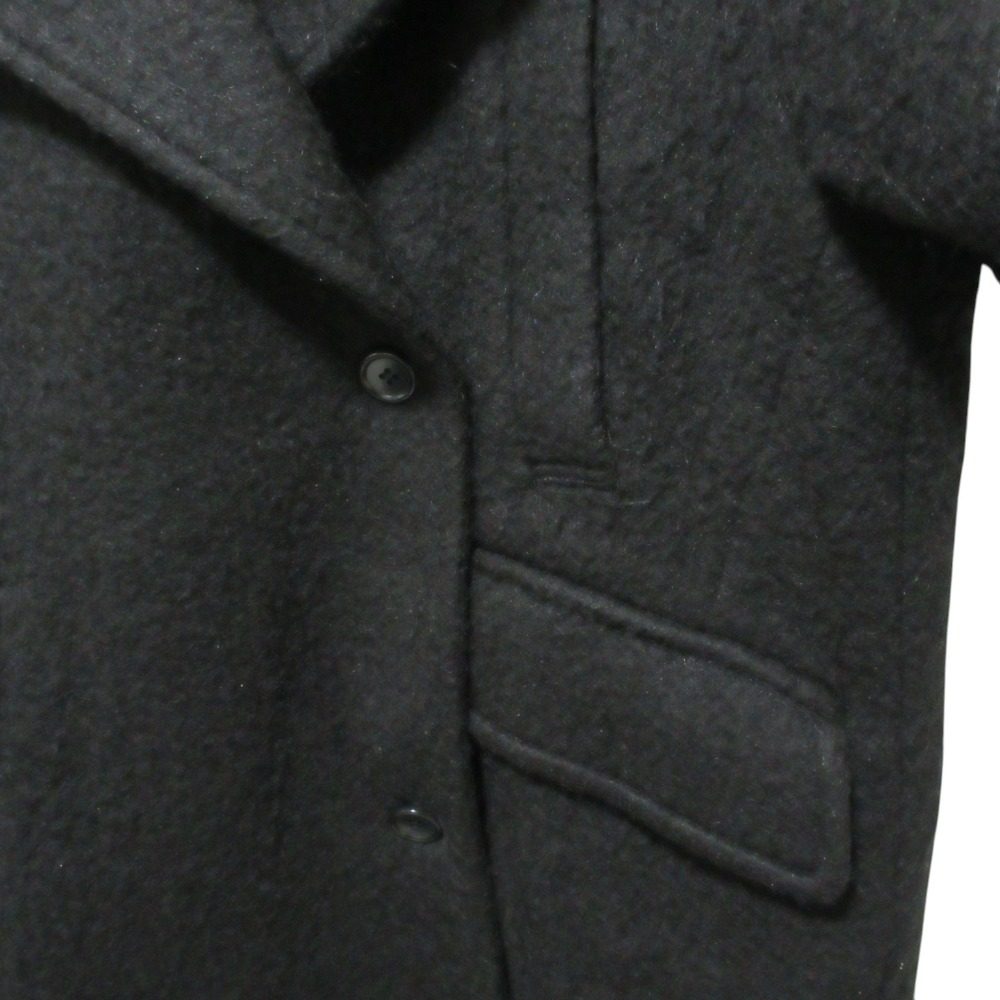 クラネ SHORT SHAGGY COCOON OVER COAT ウールコート
