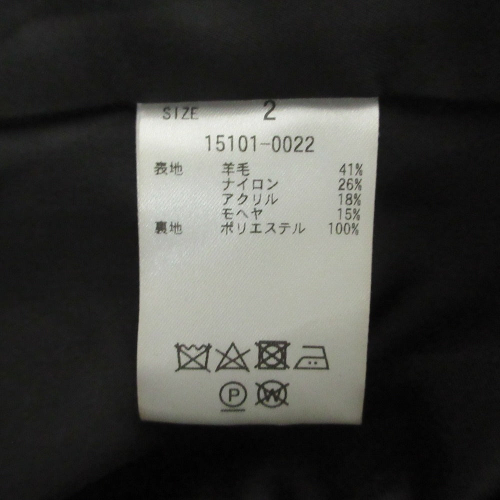クラネ SHORT SHAGGY COCOON OVER COAT ウールコート