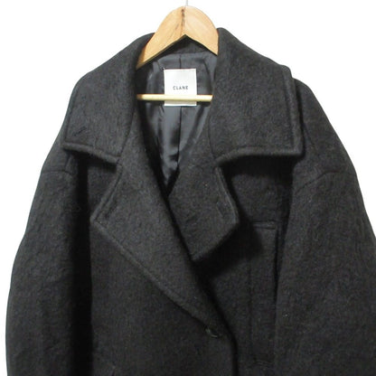 クラネ SHORT SHAGGY COCOON OVER COAT ウールコート
