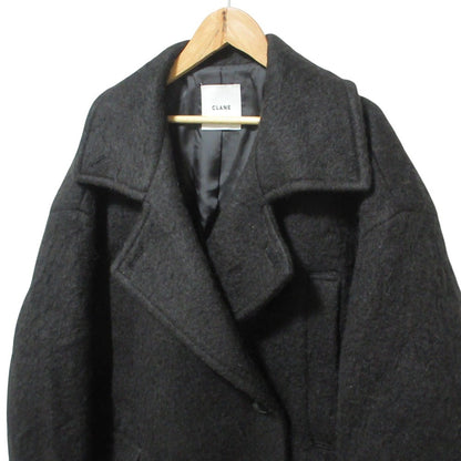 クラネ SHORT SHAGGY COCOON OVER COAT ウールコート