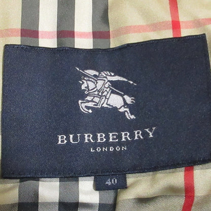 バーバリー ロンドン ノバ チェック キルティング ライナー モッズ コート