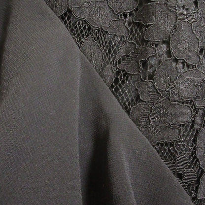 GRACE CONTINENTAL シフォン トリミング レース スカート