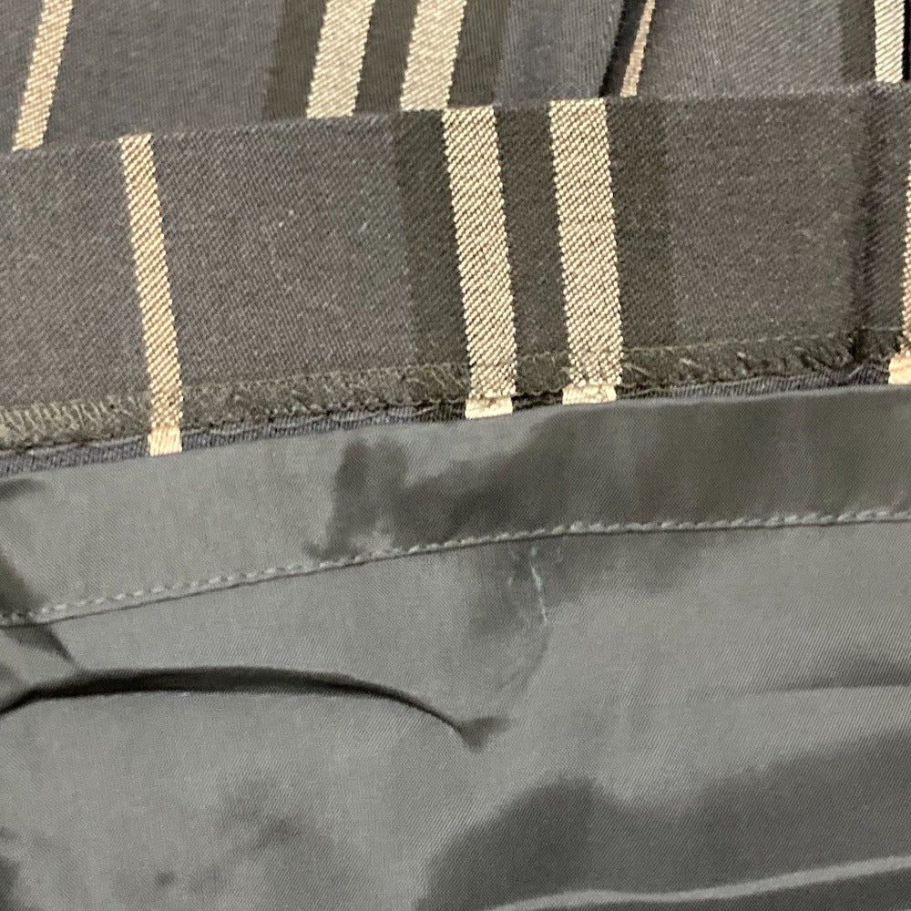 バーバリー ロンドン ストライプ プリーツ キルト スカート